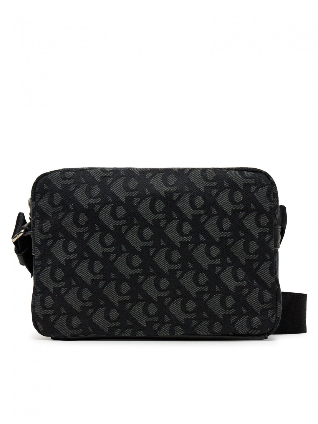 Calvin Klein Brašna Unstructured Monogram Camera Bag LV04G3179G Černá